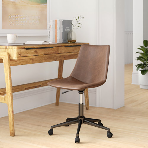 Williston Forge Miran Ergonomic Faux Leather Task Chair & Reviews | Wayfair